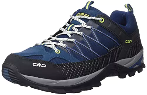 CMP Herren Rigel Low Trekking Shoe WP Wanderschuh, Cosmo-PLUTONE