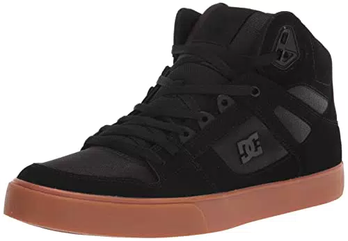 DC Shoes Herren Pure Sneaker, Black/Gum