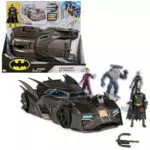 DC Spin Master - Batman Offroad Batmobile mit Fanghaken-Katapult und Gitter-Zelle im Heck