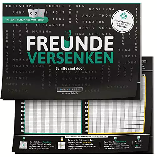 DENKRIESEN - Freunde VERSENKEN - 'Schiffe sind doof' - Schiffe versenken neu aufgelegt