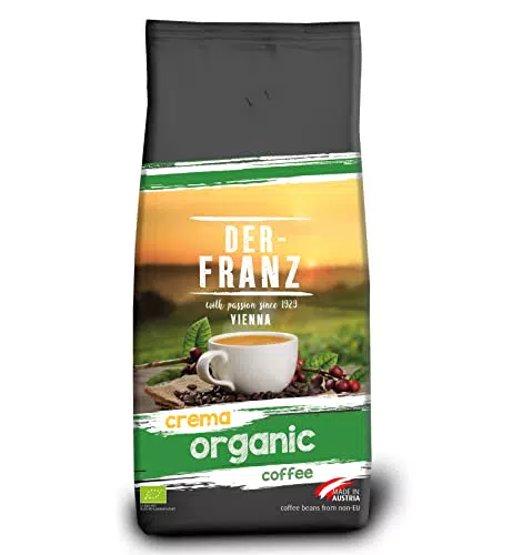 Der-Franz Kaffee BIO Crema, Intensität 4/5, 100% Arabica