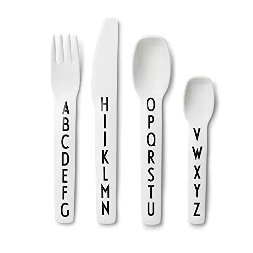 Design Letters Eat & Learn Tritan Besteck für Baby und Kinder