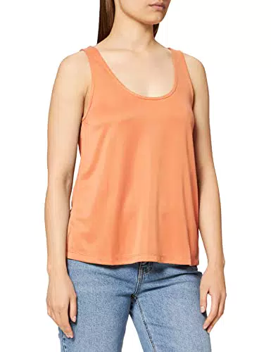 Desires, Women's, Delara Top, 6624 BRANDIED MELON, M