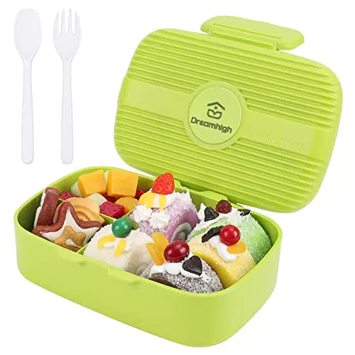 Dreamhigh Bento Box Kinder 720 ml, Lunch Box Auslaufsicher & Anti-Drop