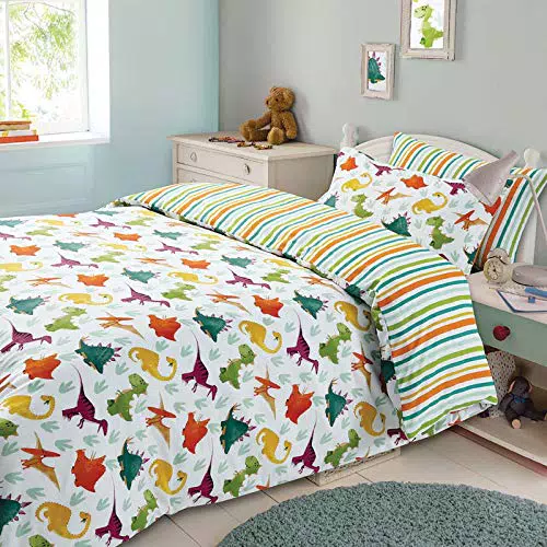 DREAMSCENE Bettbezug mit Kissenbezug - Bettwäsche-Set für Jungen und Mädchen
