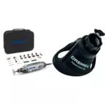Dremel 4250 Rotationswerkzeug 175 W, Multifunktionswerkzeug-Set mit 35 Zubehören & 568 Zubehör Set für Multifunktionswerkzeug zum Entfernen von Fugenmörtel bei Wand- und Bodenfliesen