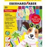 Eberhard Faber 550020 - Colori Filzstifte in 20 brillanten Farben