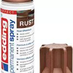 edding 5200 Permanent Spray - rosteffekt matt - 200 ml - Acryllack zum Lackieren und Dekorieren von Glas