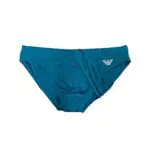Emporio Armani Men's Essential Low Swim Briefs, Turquoise