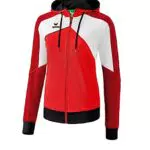 Erima Damen Premium One 2.0 Trainingsjacke mit Kapuze