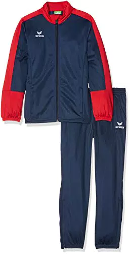 Erima Kinder Toronto 2.0 Polyesteranzug, New Navy/Rot