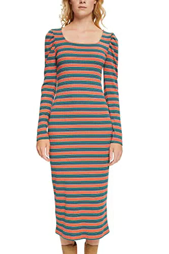ESPRIT Damen 092CC1E307 Kleid, 645/CORAL, XS