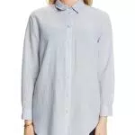 ESPRIT Damen 993EE1F301 Bluse, 440/LIGHT Blue, M
