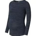 ESPRIT Maternity Damen Nursing Long Sleeve T-Shirt, Dark Blue-405