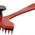 Fackelmann Tierstriegel 2in1 CAT&DOG, Hunde- und Katzenbürste aus Kunststoff