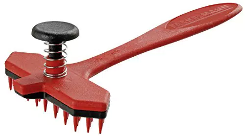 Fackelmann Tierstriegel 2in1 CAT&DOG, Hunde- und Katzenbürste aus Kunststoff