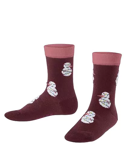 FALKE Unisex Kinder Socken Funny Snowmen, Nachhaltige Baumwolle