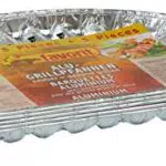 Favorit Grillplatte, halbrund, 5er Set Aluminium Pfanne