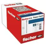 fischer PowerFast II CZP 4, 5 x 50, Spanplattenschraube mit Teilgewinde