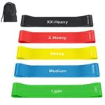 Fitnessbänder, 5 Unterschiedlicher Stärke Terra Band
