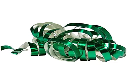 Folat 65802 Serpentines Metallic Green 4m /2