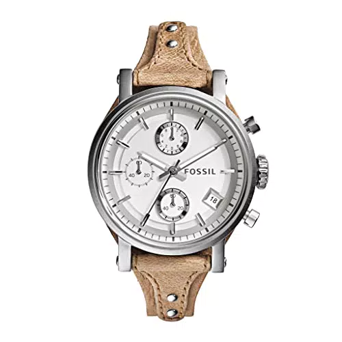 Fossil Damenuhr Original Boyfriend, 38 mm Gehäusegröße