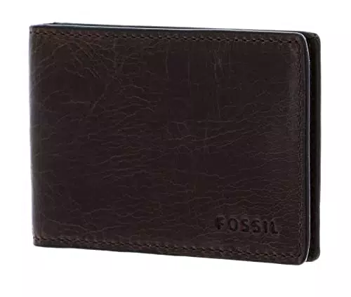 Fossil Herren Derrick Leder Geldscheinklammer L = 10 cm x B = 1