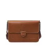 Fossil Herrentasche Lennox, LiteHide braune Messenger Tasche aus Leder