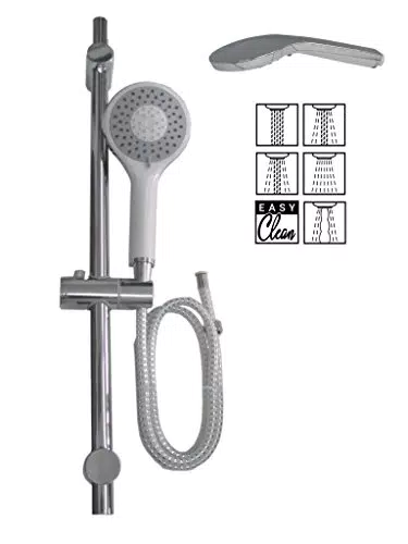 Franz Joseph Schütte GmbH Stangenbrauseset Liana, Chrom
