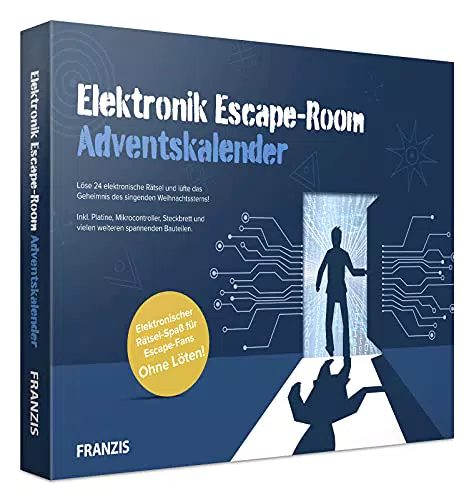 FRANZIS 67154 - Elektronik Escape Room Adventskalender