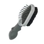 FURminator Doppelbürste für Hunde und Katzen - Fellpflege 2in1-Bürste zur Entfernung von Knoten