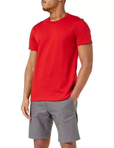 G-STAR RAW Herren Premium Base T-Shirt, Rot, XXL
