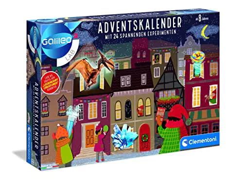 Galileo Lab Adventskalender 2023 - Weihnachtskalender mit 24 Geschenken & Experimenten - Experimentierkasten für Kinder ab 8 Jahren