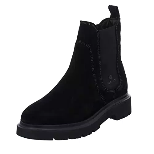 GANT FOOTWEAR Damen Malinca Boot Chelsea-Stiefel, Black