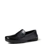 Geox Herren U Moner W 2fit D Mokassins, Schwarz