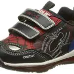 Geox Jungen B Todo Boy Sneakers, Navy Red