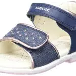 Geox Jungen Mädchen B VERRED Sandal, AVIO/PINK