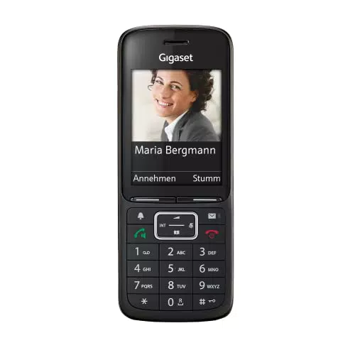 Gigaset Premium 300HX - DECT-Mobilteil mit Ladeschale hochwertiges Schnurloses Telefon für Router und DECT-Basis Fritzbox-kompatibel - Farbdisplay - exzellente Sprachqualität