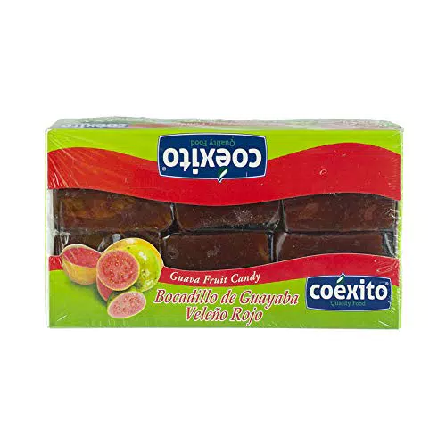 Guaven-Dessert aus Kolumbien, Pack 480g - Bocadillo de Guayaba Veleño Rojo COEXITO 480g