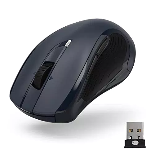 Hama Computermaus kabellos, dunkelblau
