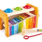 Hape Xylophon und Hammerspiel mit ausziehbarem Xylophon
