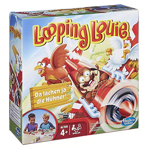 Hasbro Gaming 15692399 Looping Louie Kinderspiel, Partyspiel für Kindergeburtstage