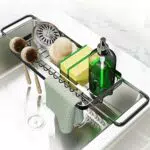 HAUTIK Spülbecken Organizer, Ausziehbar Schwammhalter Küche
