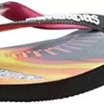 Havaianas Top Marvel Flip Flops Unisex, Schwarz/Rosa Elektrisch