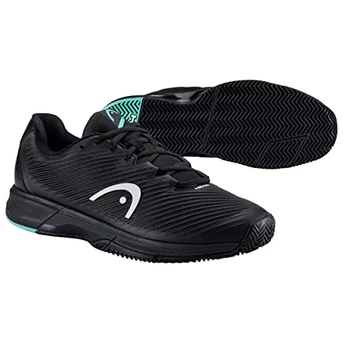HEAD Men's Revolt Pro 4.0 Clay Men Tennisschuh, schwarz/Teal