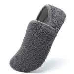 Heiiwarm hausschuhe damen/herren slipper damen pantoffeln Unisex winter hüttenschuhe damen Grau38/39