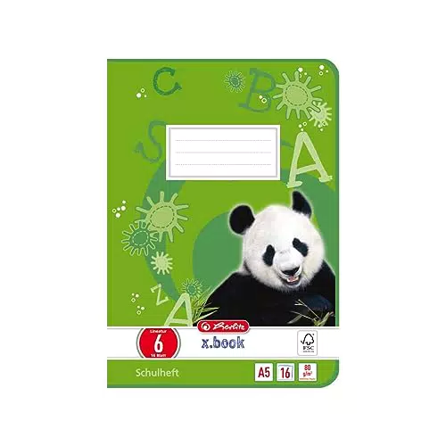 Herlitz 3320603 Schulheft, DIN A5, Lineatur dm/liniert