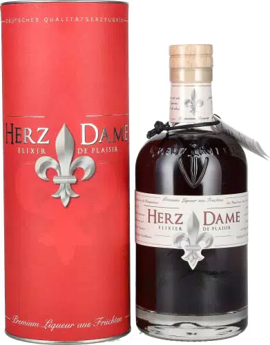 Herzdame Elixir De Plaisir 21% Volume 0, 5l in Geschenkbox Liköre