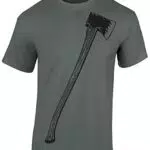 Holzfäller Shirt Herren : Axt - Förster & Jäger T-Shirt Männer - Arbeitskleidung Waldarbeiter - Geschenk Camping Outdoor Survival