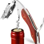 HOOMIL Kellnermesser, All-in-1 Profi Korkenzieher Wein und Bier mit Flaschenöffner & Folienschneider
